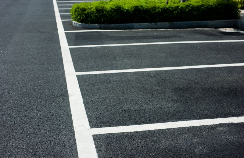 Parked Vehicles on Cleaned Surface
